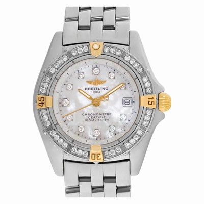 Breitling B72345 Callistino Quartz Female 18k gold & Stainless Steel