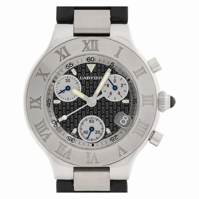 Cartier w1012502 Chronoscaph 21 Quartz Female Stainless Steel