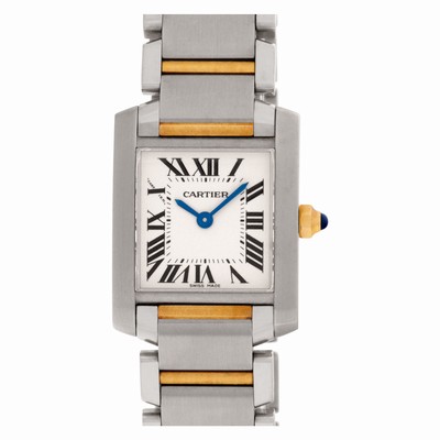 Cartier W51007Q4 Tank Francaise Quartz Female Stainless Steel