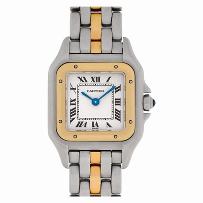 Cartier 1120 2 Panthere Quartz Female Stainless Steel