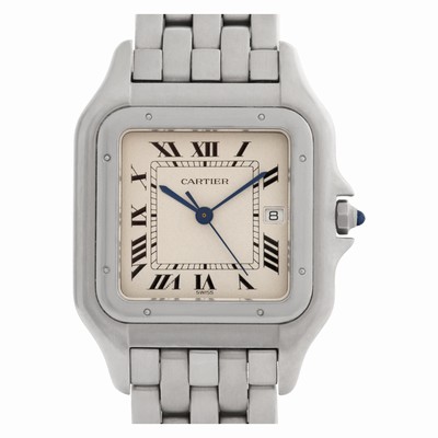 Cartier W25032P5 Panthere Quartz Male Stainless Steel