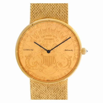 Corum 333137 $20 Coin Automatic Male 18k yellow gold