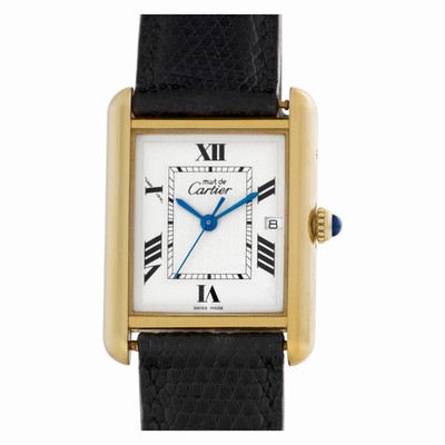 Cartier 067735PL Tank Vermeil Quartz Unisex Vermeil