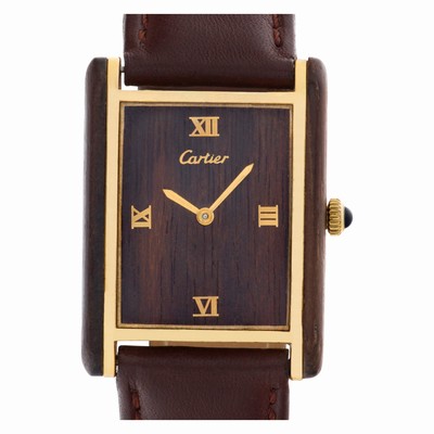 Cartier Cartier 1415 Tank Manual Unisex Gold Plate