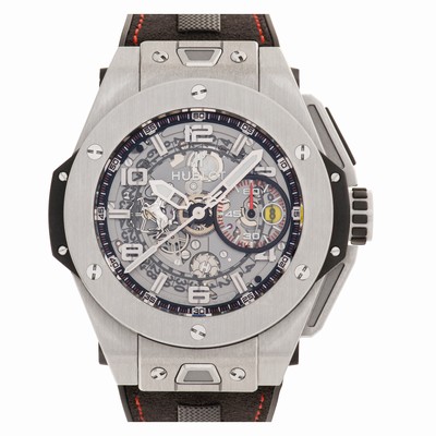 Hublot 402.nx.0123.wr Big Bang Ferrari Automatic Male Titanium