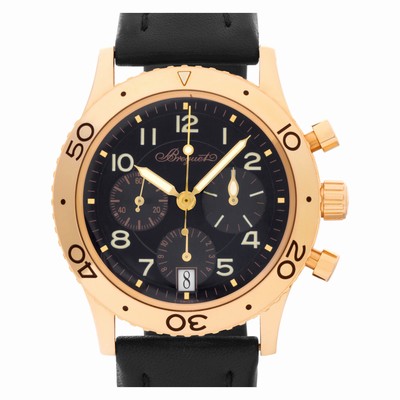 Breguet 3820BR Transatlantique Automatic Male 18k rose gold