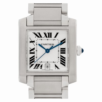 Cartier W51002Q3 Tank Francaise Automatic Unisex Stainless Steel