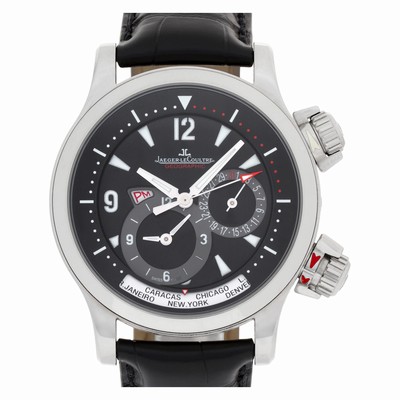 Jaeger LeCoultre 146.8.83 Geographic Automatic Male Stainless Steel