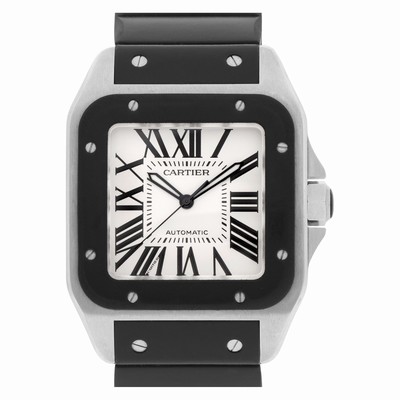 Cartier W20121U2 Santos 100 Automatic Male Stainless Steel