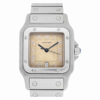 Cartier W20025D6/1564 Santos Quartz Female Stainless Steel