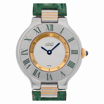 Cartier 1340 Must 21 Quartz Female Stainless Steel