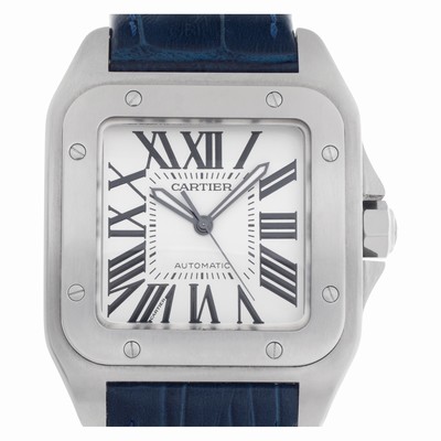 Cartier W20073X8 Santos 100 Automatic Male Stainless Steel