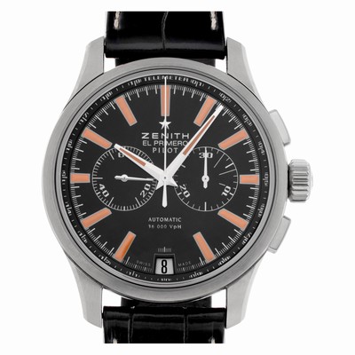 Zenith 03.2119.4002/24.C719 El Primero Automatic Male Stainless Steel