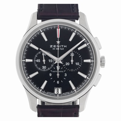 Zenith 03.2110.400/22.C493 El Primero Automatic Male Stainless Steel