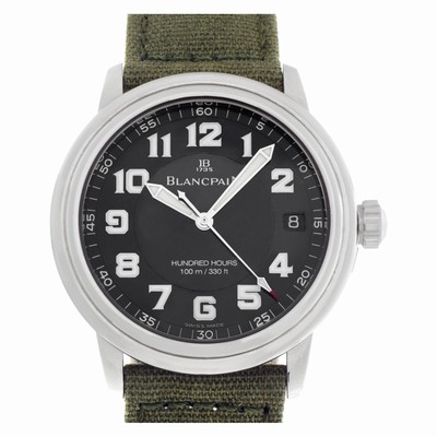 Blancpain 2100-1130M-63B Leman Automatic Male Stainless Steel