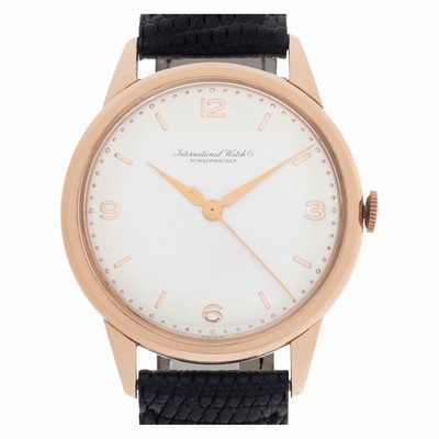 IWC R604 Classic Manual Male 18k rose gold