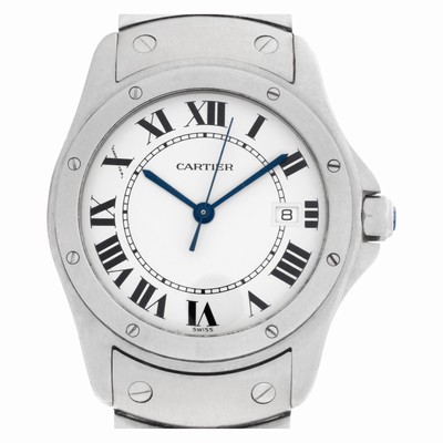 Cartier Cartier 1282 Santos Quartz Male Stainless Steel