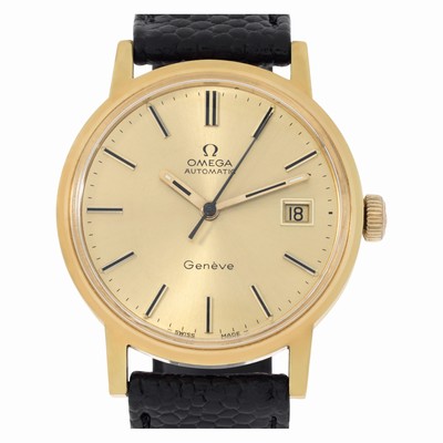 Omega 166.0098 Geneve Automatic Male Gold Plate