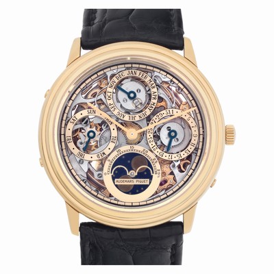 Audemars Piguet Audemars Piguet 409 Quantieme Automatic Male 18k yellow gold