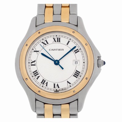 Cartier 117000 Cougar Quartz Female Stainless Steel