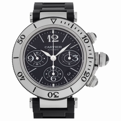 Cartier w10198U2 Pasha Automatic Male Stainless Steel