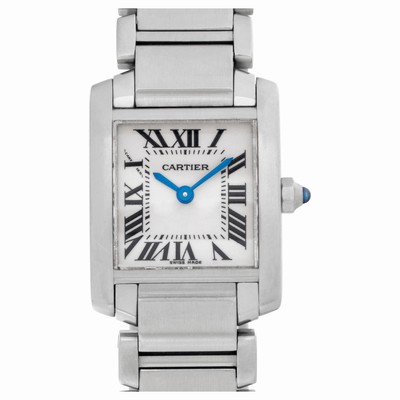 Cartier w51008q3 Tank Francaise Quartz Female Stainless Steel