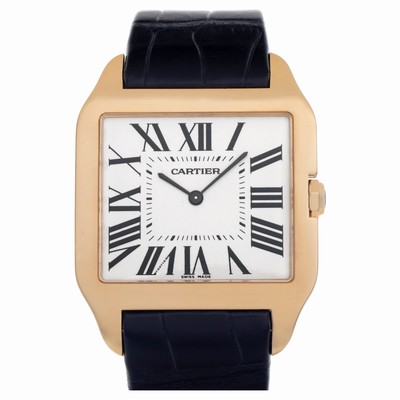 Cartier W2008751 Santos Dumont Manual Unisex 18k yellow gold
