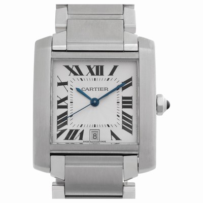 Cartier W51002Q3 Tank Francaise Automatic Unisex Stainless Steel
