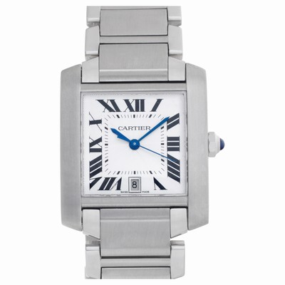 Cartier W51002Q3 Tank Francaise Automatic Unisex Stainless Steel
