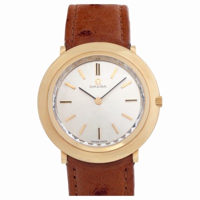 Omega D6699 Classic Manual Male 14k yellow gold