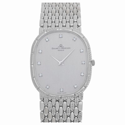 Baume & Mercier 17600 9 Classic Manual Male 18k White Gold