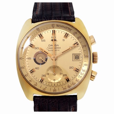 Omega 176 Seamaster Automatic Male Stainless Steel & Gold Plated