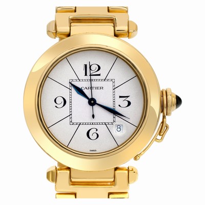 Cartier 1986 Pasha Automatic Male 18k Yellow Gold