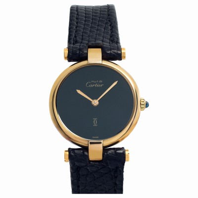 Cartier 130240 Must Quartz Female Gold Plate