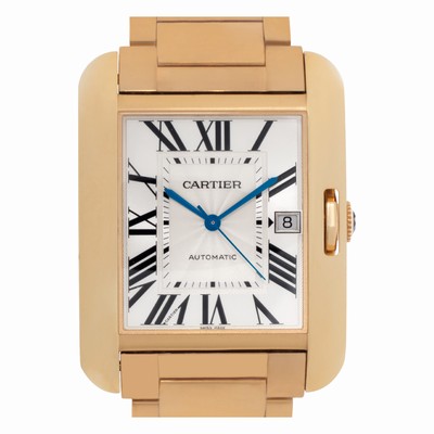 Cartier w5310018 Tank Anglaise XL Automatic Male 18k yellow gold
