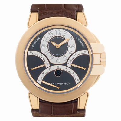 Harry Winston 400/mcra44rl.a1 Ocean Automatic Male 18k rose gold