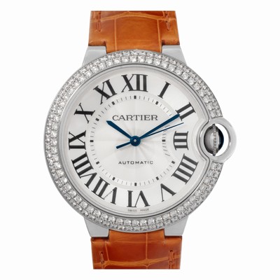 Cartier WE900651 Ballon Bleu Automatic Female 18k White Gold