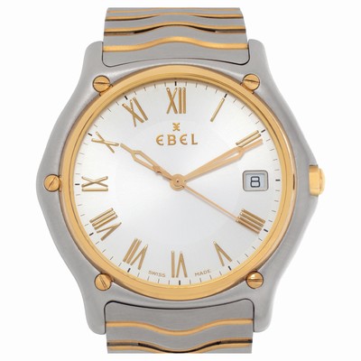 Ebel 1255F41 Classic Wave Quartz Unisex 18k gold & Stainless Steel