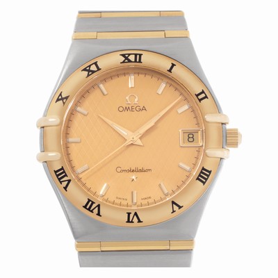 Omega 1212.30.00 Constellation Quartz Unisex 18k gold & Stainless Steel