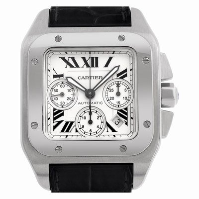 Cartier W20090X8 Santos 100 Automatic Male Stainless Steel