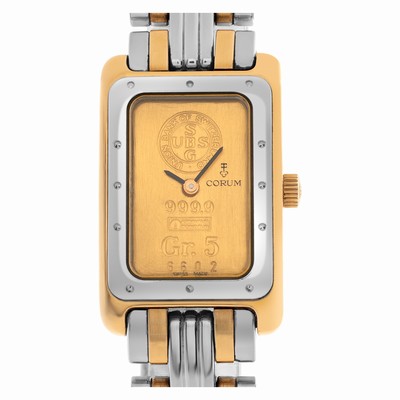 Corum 528998 Ingot 10gr Quartz Female 18k yellow gold