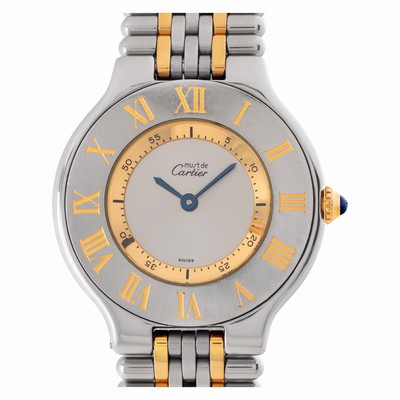 Cartier 1330 Must de Quartz Female Stainless Steel