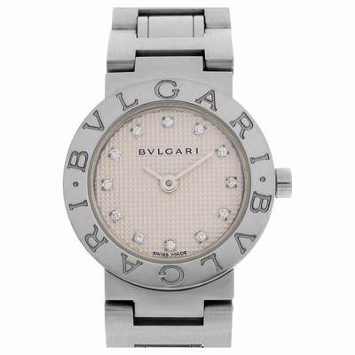 Bvlgari BB23 ss Classic Quartz Female Stainless Steel