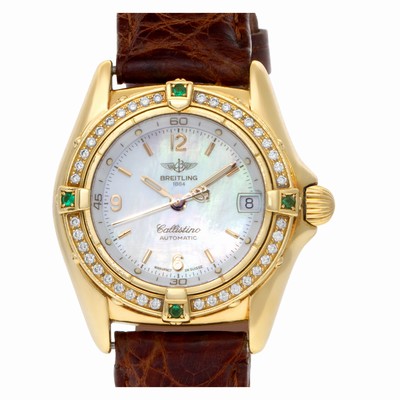 Breitling k31043 Callistino Automatic Female 18k yellow gold