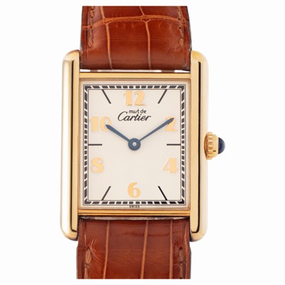 Cartier 161725 Tank Quartz Female plaque
