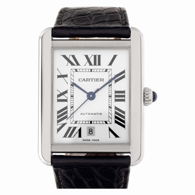 Cartier W5200027 Tank Solo Automatic Male Stainless Steel