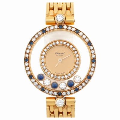 Chopard 295084103 Happy Diamond Quartz Female 18k yellow gold