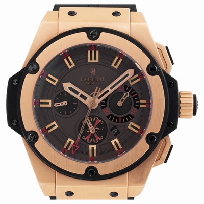 Hublot 703.OX.3113>HR.OPX12 King Power Arturo Fuente Automatic Male 18k rose gold & titanium