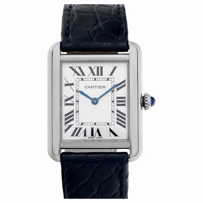 Cartier WSTA0030 Tank Solo Quartz Female Stainless Steel
