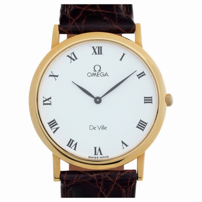 Omega 54131296 Classic Quartz Male 18k yellow gold